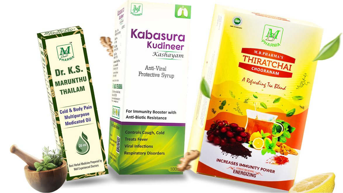 thailam, kabasura, kashayam